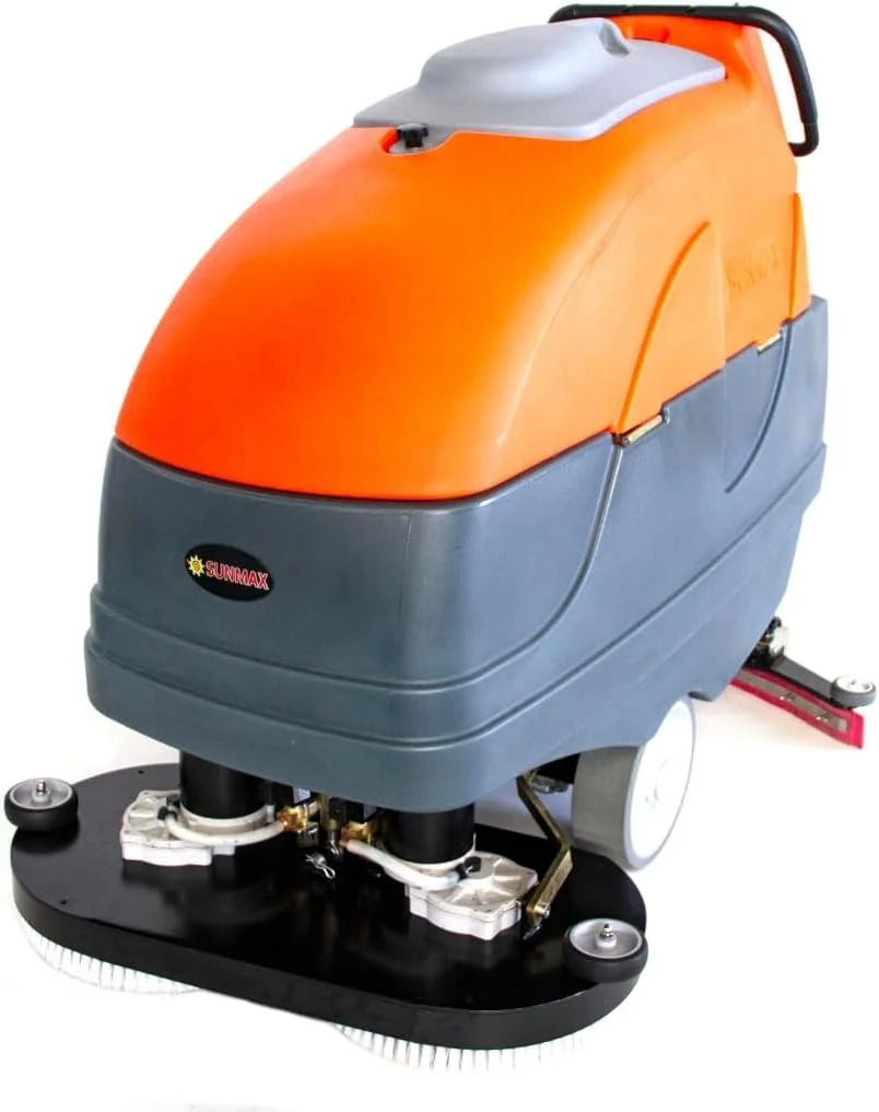 SUNMAX RT120 34 inch self-propelled commercial floor scrubber for large warehouses